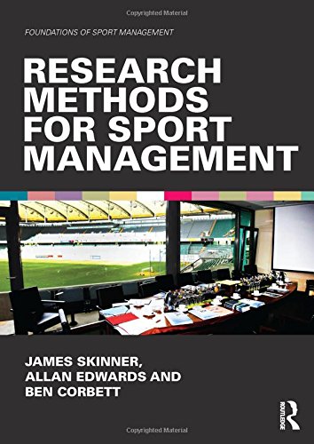 Research Methods For Sport Management James Skinner Allan Edwards