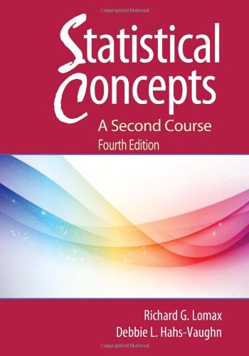 Statistical Concepts A Second Course 4th Edition Richard G Lomax