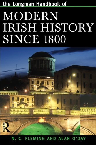Longman Handbook Of Modern Irish History Since 1800 1st Edition Alan Oday