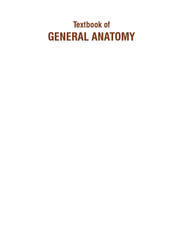 Textbook Of General Anatomy 2nd Edition Shobha Rawlani Shivlal Rawlani