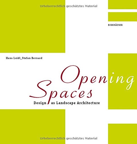 Opening Spaces Hans Loidl Stefan Bernard