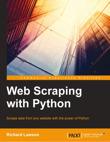 Web Scraping With Python Richard Lawson