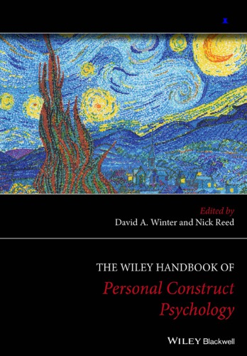 The Wiley Handbook Of Personal Construct Psychology 1st Edition David A Winter