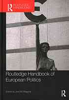 Routledge Handbook Of European Politics Jos M Magone