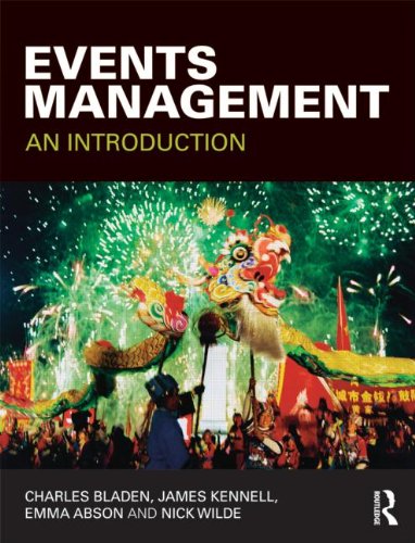 Events Management An Introduction Charles Bladen James Kennell