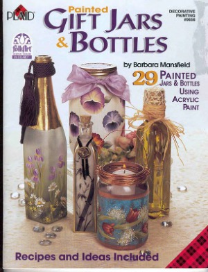Painted Gift Jars Bottles Barbara Mansfield