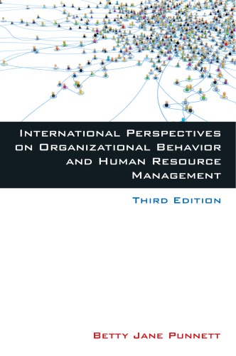 International Perspectives On Organizational Behavior And Human Resource Management 3rd Edition Betty Jane Punnett