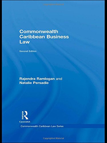 Commonwealth Caribbean Business Law 2nd Edition Natalie Persadie