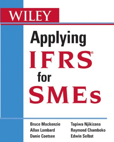 Applying Ifrs For Smes 1st Edition Bruce Mackenzie Allan Lombard