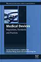 Medical Devices Regulations Standards And Practices Liao Susan Ramakrishna