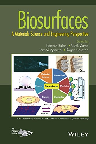 Biosurfaces A Materials Science And Engineering Perspective 1st Edition Kantesh Balani