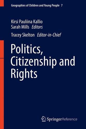 Politics Citizenship And Rights 1st Ed 2016 Kirsi Pauliina Kallio