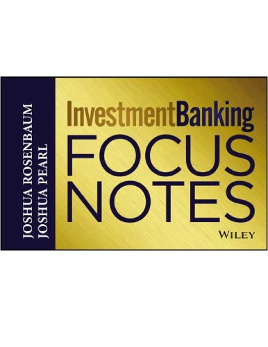 Investment Banking Focus Notes Joshua Rosenbaum Joshua Pearl