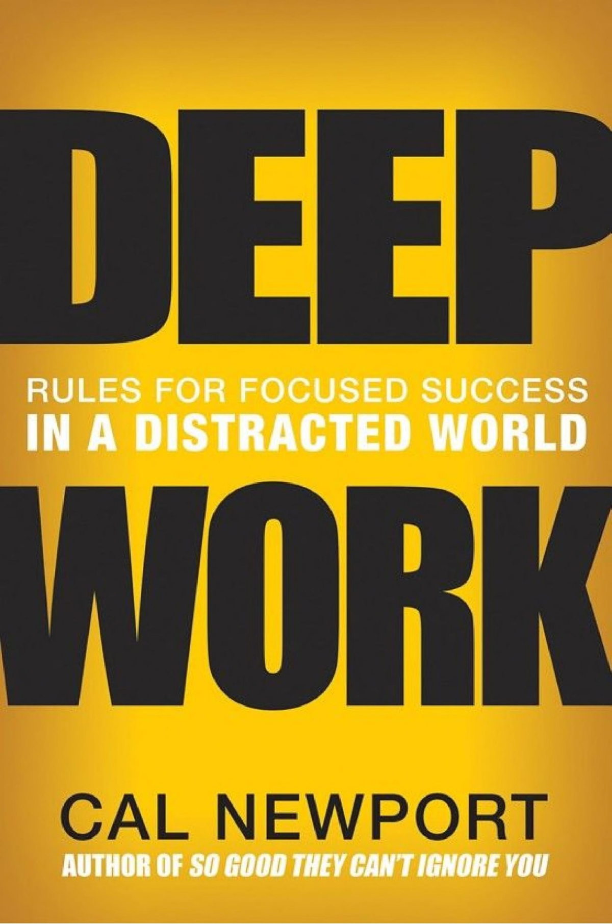 Deep Work Cal Newport