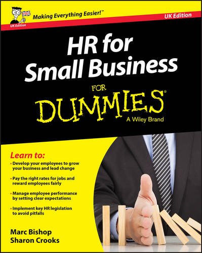Hr For Small Business For Dummies Uk Ed Marc Bishop Sharon Crooks