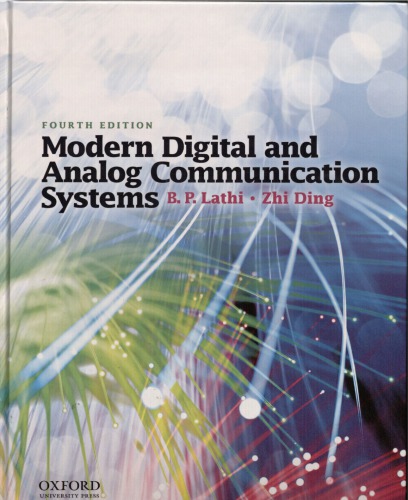 Modern Digital And Analog Communication Systems 4th B P Lathi