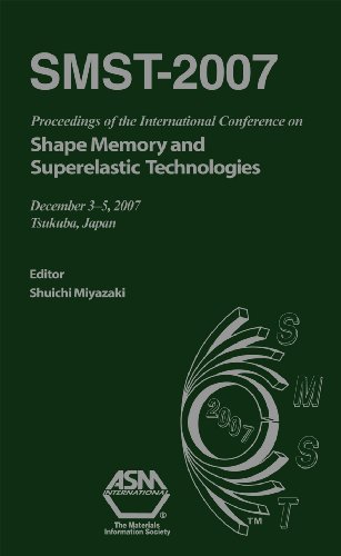 Smst2007 Proceedings Of The International Conference On Shape Memory And Superelastic Technologies 1st Edition Shuichi Miyazaki