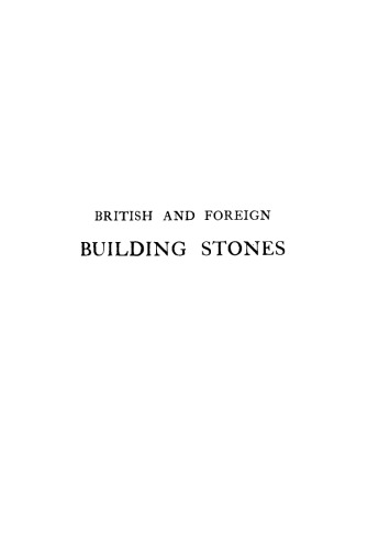British And Foreign Marbles And Other Ornamental Stones A Descriptive Catalogue Of The Specimens In The Sedgwick Museum Cambridge Watson
