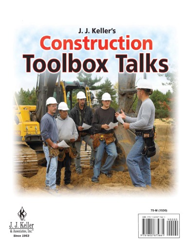 Jj Kellers Construction Toolbox Talks
