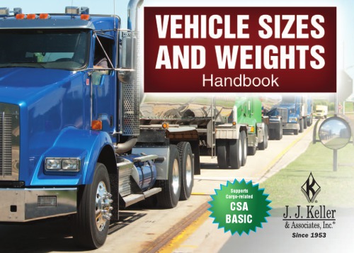 Vehicle Sizes And Weights Handbook Jj Keller And Associates