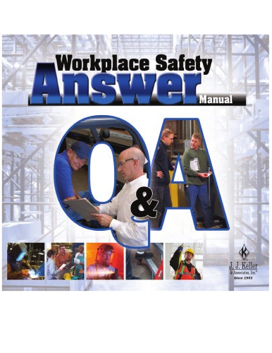 Workplace Safety Answer Manual Q A