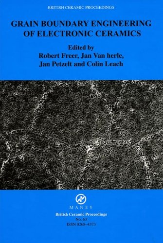 Grain Boundary Engineering Of Electronic Ceramics Proceedings Of A Cost 525 Meeting Held In Aveiro Portugal October 2001 Colin Leach