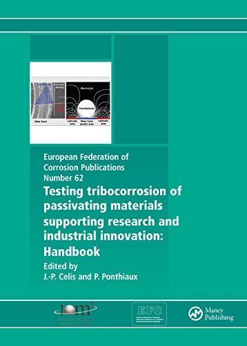 Testing Tribocorrosion Of Passivating Materials Supporting Research And Industrial Innovation A Handbook Jp Celis