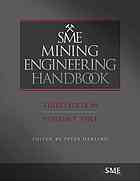 Sme Mining Engineering Handbook 3rd Ed Darling Peter