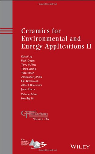 Ceramics For Environmental And Energy Applications Ii A Collection Of Papers Presented At The 10th Pacific Rim Conference On Ceramic And Glass Technology June 26 2013 Coronado California 1st Edition Pyzik