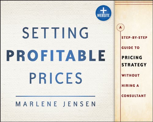 Setting Profitable Prices Website A Stepbystep Guide To Pricing Strategywithout Hiring A Consultant 1st Edition Jensen