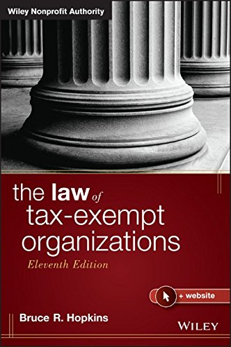 The Law Of Taxexempt Organizations 11th Edition Bruce R Hopkins