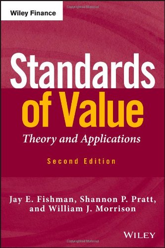 Standards Of Value Theory And Applications 2nd Edition Pratt