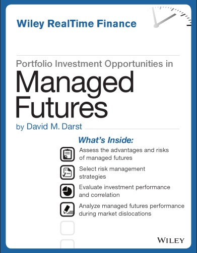Portfolio Investment Opportunities In Managed Futures Darst David M