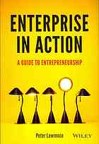 Enterprise In Action A Guide To Entrepreneurship Lawrence Peter A
