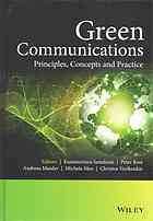 Green Communications Principles Concepts And Practice Samdanis