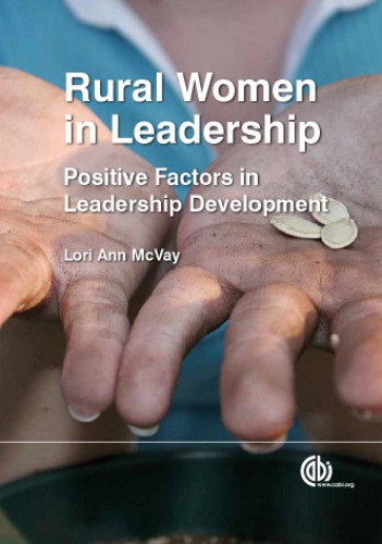 Rural Women In Leadership Positive Factors For Leadership Development Mcvay