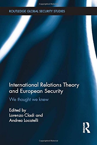 International Relations Theory And European Security We Thought We Knew Lorenzo Cladi