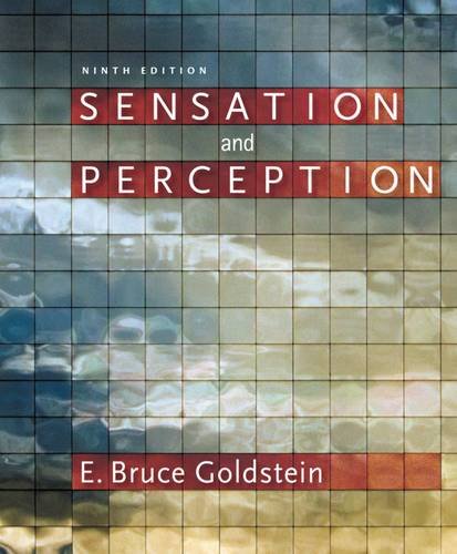 Sensation And Perception 9th Edition E Bruce Goldstein