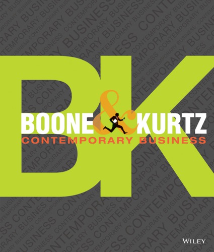 Contemporary Business 16th Louis E Boone David L Kurtz
