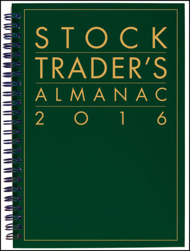 Stock Traders Almanac 2016 12th Edition Jeffrey A Hirsch