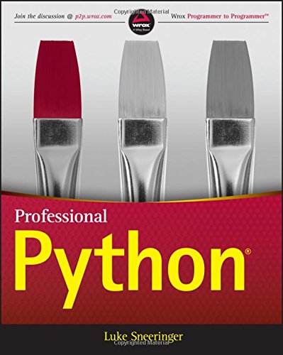 Professional Python 1st Edition Luke Sneeringer
