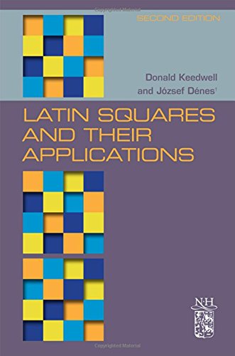 Latin Squares And Their Applications 2nd Edition A Donald Keedwell