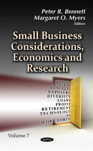 Small Business Considerations Economics And Research Peter R Bennett