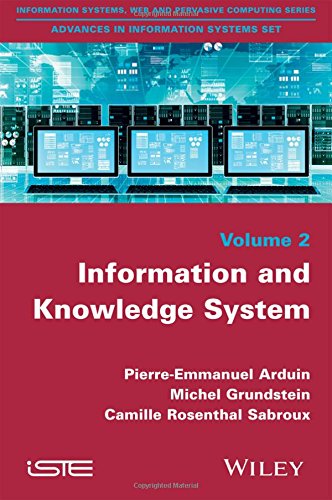 Information And Knowledge Systems 1st Edition Pierreemmanuel Arduin