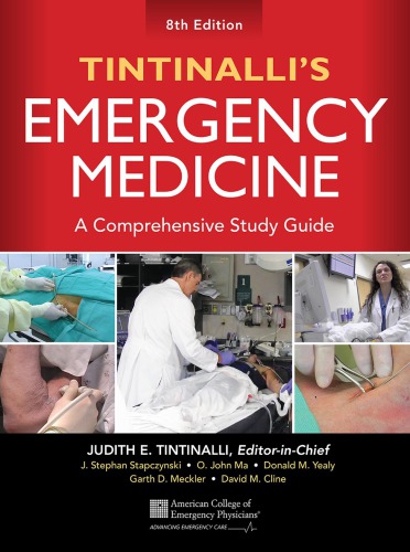 Tintinallis Emergency Medicine A Comprehensive Study Guide Judith Tintinalli Et Al Eds