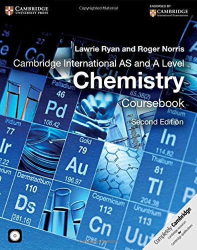 Cambridge International As And A Level Chemistry Coursebook 2nd Lawrie Ryan