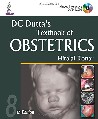 Dc Duttas Textbook Of Obstetrics Including Perinatology And Contraception 8th Edition Hiralal Konar