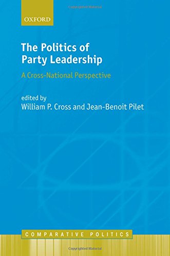 The Politics Of Party Leadership A Crossnational Perspective 1st Edition William Cross