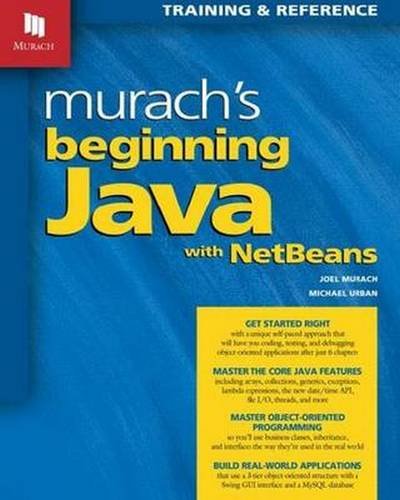 Murachs Beginning Java With Netbeans Joel Murach Michael Urban