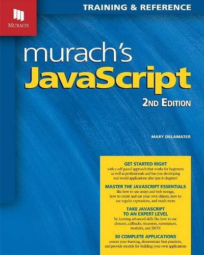 Murachs Javascript 2nd Edition Mary Delamater